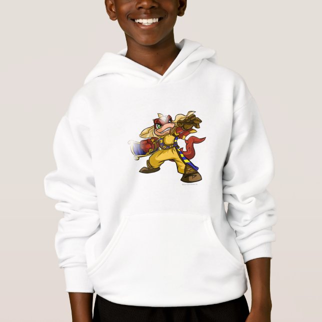 Scorchio verlor Wüsten-Spieler Hoodie (Vorderseite)