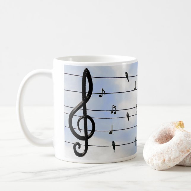 Score and swallows kaffeetasse (Mit Donut)
