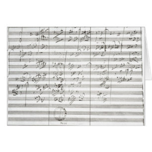 Score pour le 3ème mouvement du 5ème symphonie