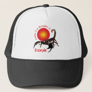 Scorpio 24. Oktober bis 22. November Hat Truckerka Truckerkappe