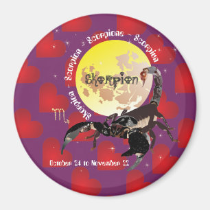 Scorpio 24 Oktober bis 22 November Magnet