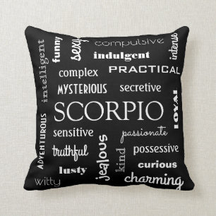 Scorpio Astrologie Kissen