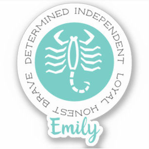 Scorpio-Aufkleber Aufkleber