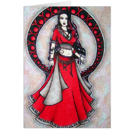 Scorpio Belly Dancer Gothic Moon