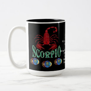 Scorpio Birth Sign Zodiac Tasse