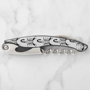 Scorpio Black Scorpion Star Sign Individuelle Name Kellnermesser