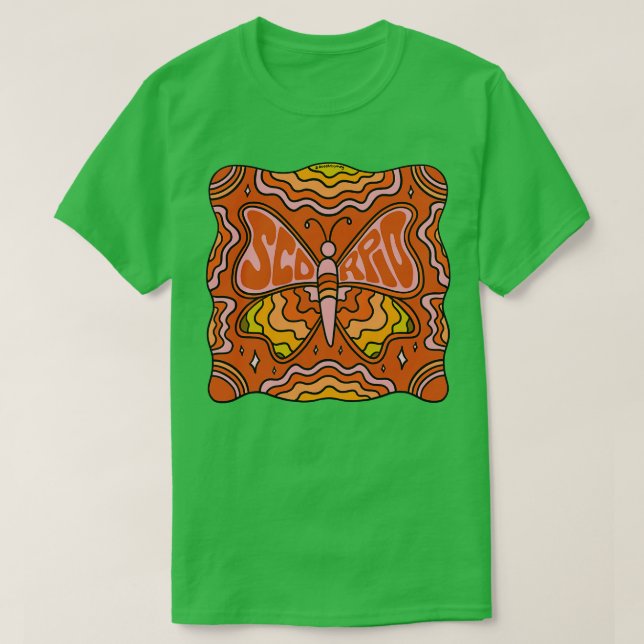 Scorpio Butterfly T-Shirt (Design vorne)