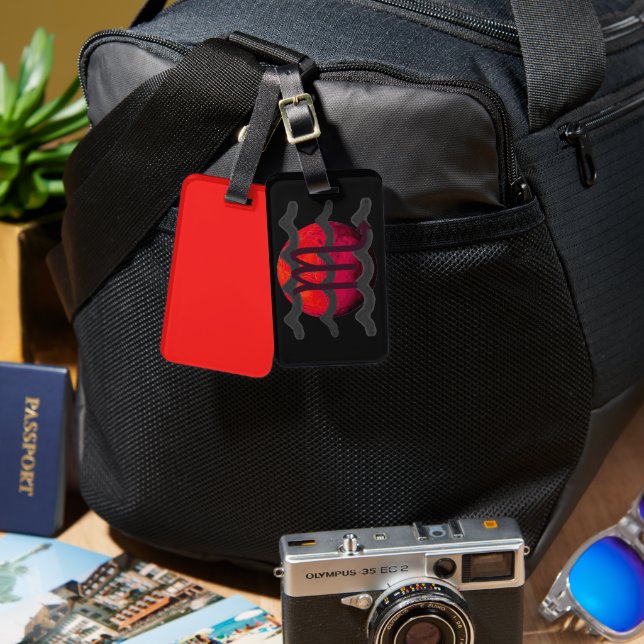 Scorpio  gepäckanhänger (Vorderseite & Rückseite)