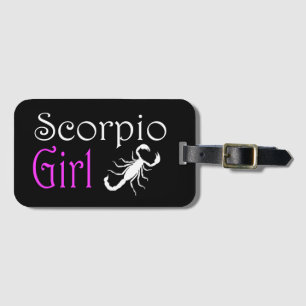 Scorpio Girl Gepäckanhänger