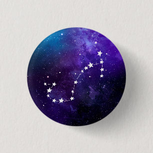 Scorpio Konstellation Zodiac Button