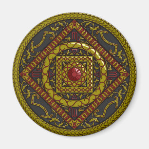 Scorpio Mandala Magnet