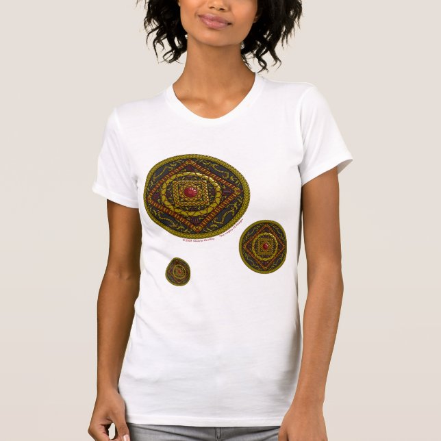 Scorpio Mandala Shirt (Vorderseite)