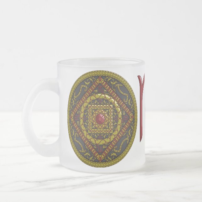 Scorpio Mandala Tasse (Links)