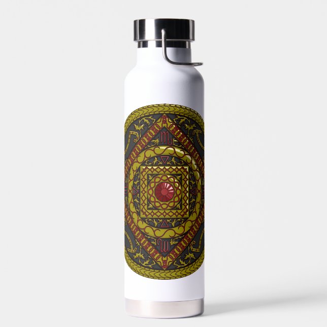 Scorpio Mandala Trinkflasche (Links)