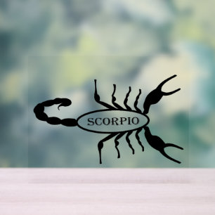 Scorpio noir Scorpion étoile