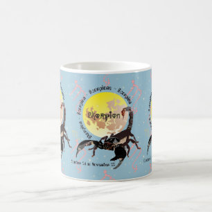 Scorpio October 24 to November 22 Mug Kaffeetasse