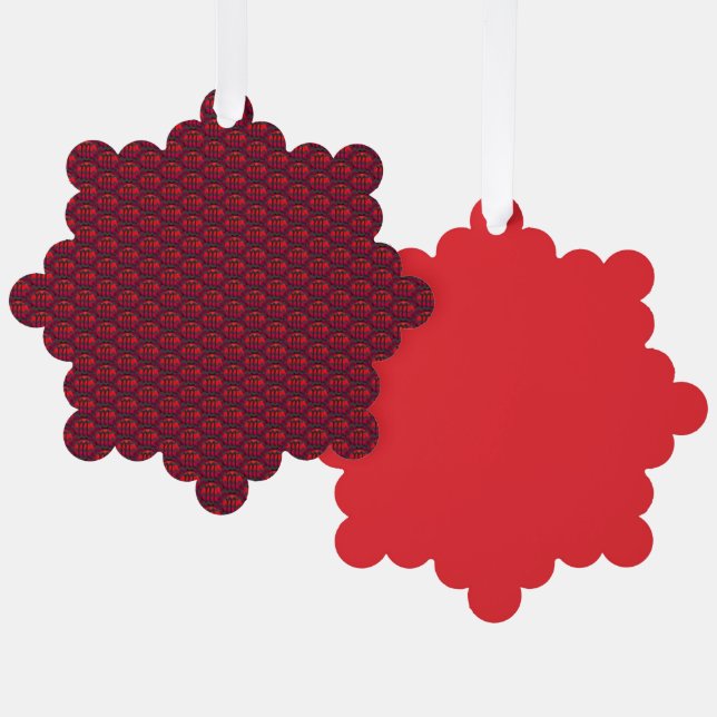 Scorpio Ornament Karte (Vorderseite/Rückseite)