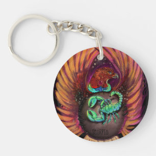 Scorpio Porte - clé Zodiac