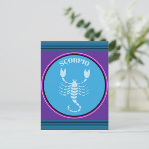 Scorpio Postkarte