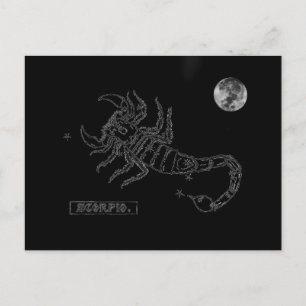 Scorpio Postkarte