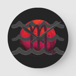 Scorpio  runde wanduhr