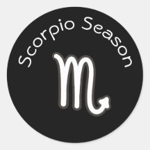 Scorpio Saison Astrologie Zodiac Schild Schwarz