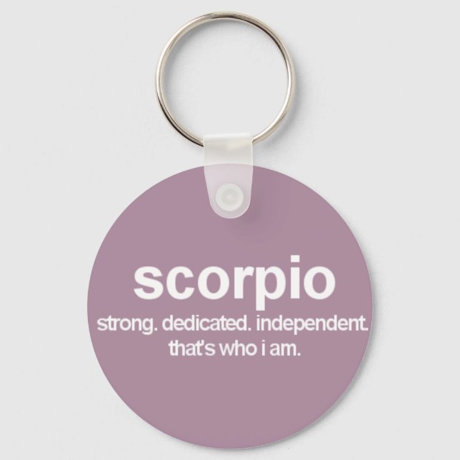 SCORPIO SCHLÜSSELANHÄNGER (Vorderseite)
