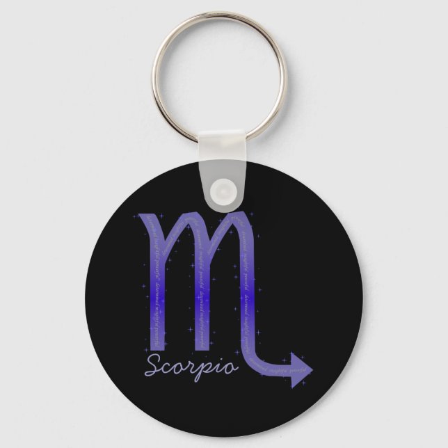 Scorpio-Schlüsselanhänger Schlüsselanhänger (Vorderseite)