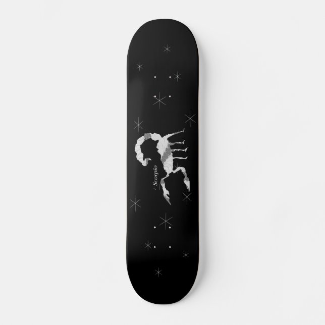 Scorpio Scorpion Zodiac Skateboard Deck (Vorderseite)
