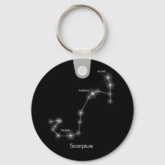 Scorpio Scorpius Constellation Schlüsselanhänger