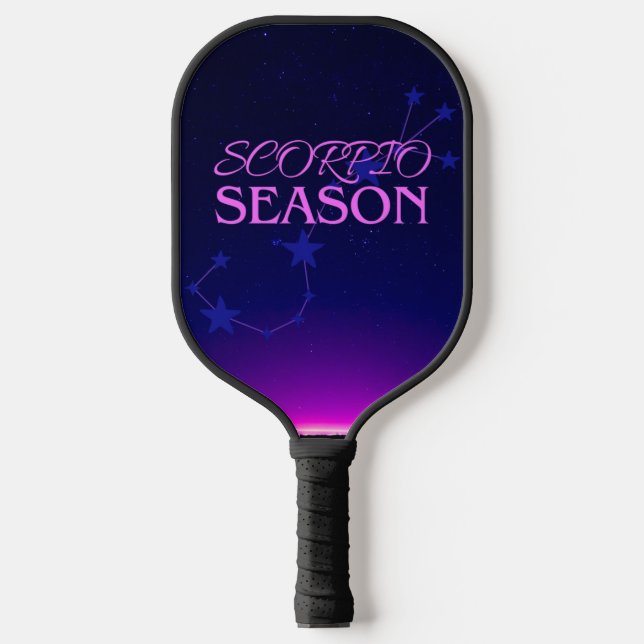 Scorpio Season Pickleball Paddle (Vorderseite)