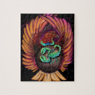 Scorpio SIGNE Zodiaque Jigsaw Puzzle