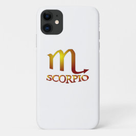 Scorpio Star Gold Case-Mate iPhone Hülle