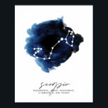 Scorpio-Sternbild Poster<br><div class="desc">Scorpio-Sternbild</div>