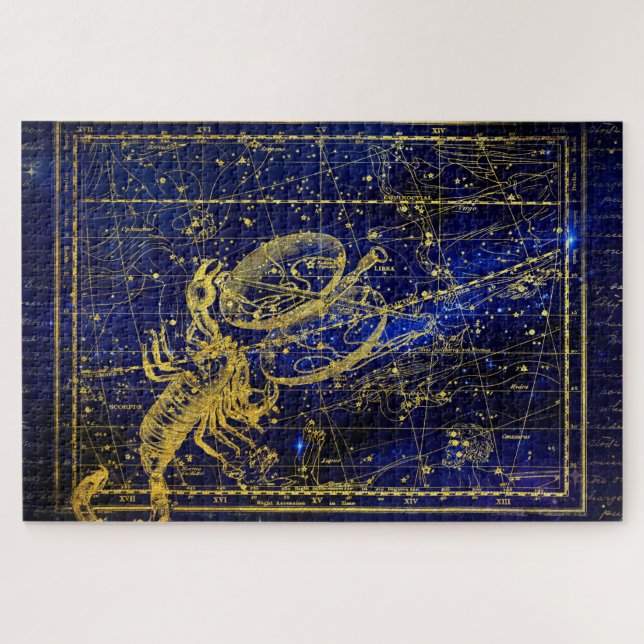 Scorpio-Sternbild-Puzzle (Horizontal)