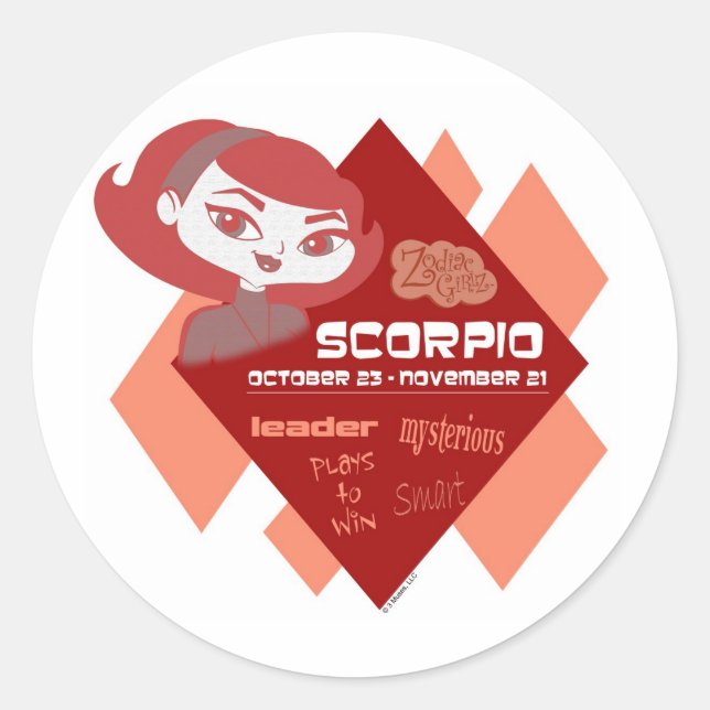 Scorpio Stickers (Vorderseite)