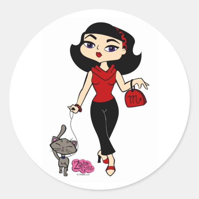 Scorpio Stickers (Vorderseite)