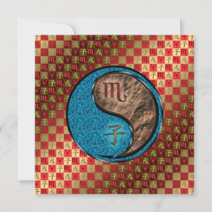 Scorpio und Erden Rat Karte