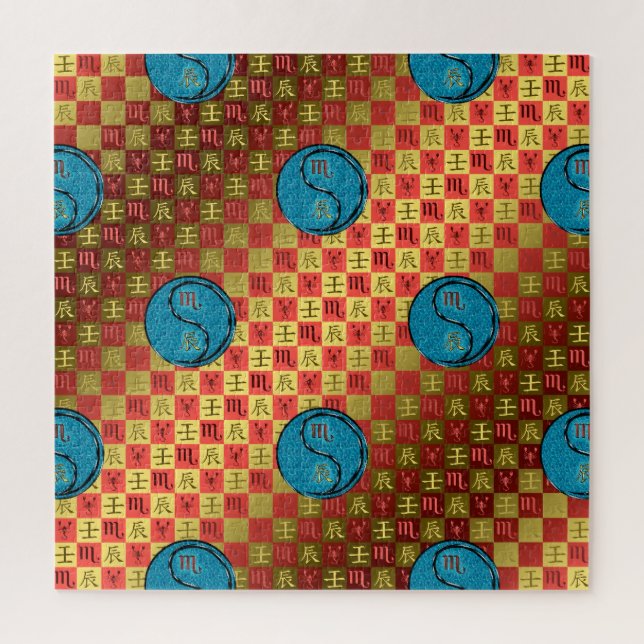 Scorpio & Water Dragon (Vertikal)