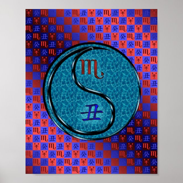 Scorpio & Water Ox Poster (Vorne)