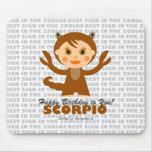 Scorpio Zodiac für Kinder Mousepad