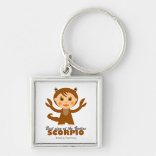 Scorpio Zodiac für Kinder Schlüsselanhänger