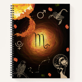 Scorpio Zodiac Journal Notizbuch