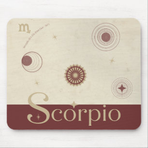 Scorpio Zodiac Mousepad