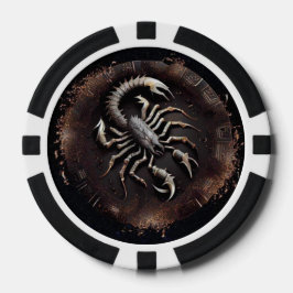 Scorpio Zodiac Poker Chips - Astrologie Poker Chip