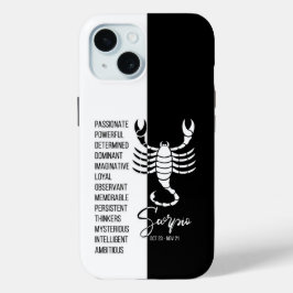 Scorpio Zodiac Sign Case-Mate iPhone Hülle