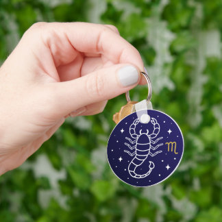 Scorpio Zodiac Sign Celestial Constellation Schlüsselanhänger