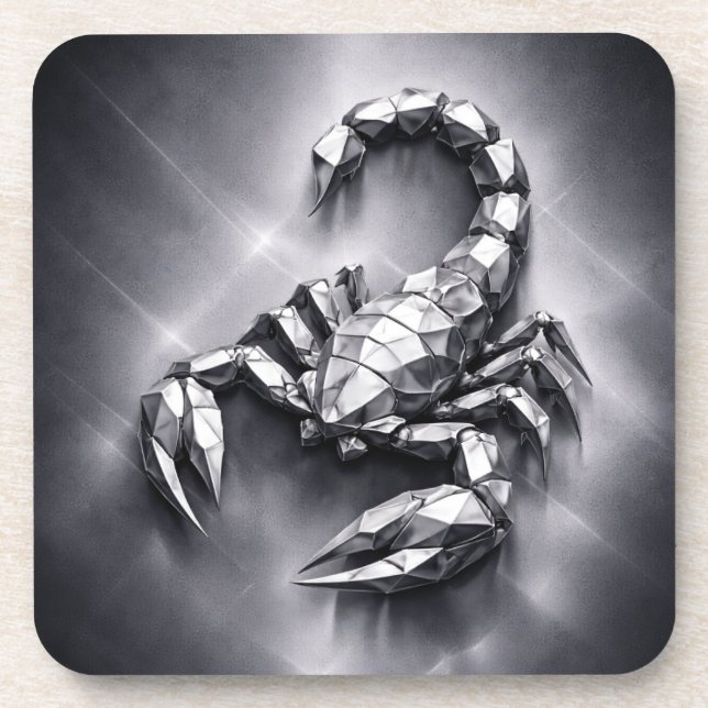 scorpio zodiac sign getränkeuntersetzer (Vorderseite)