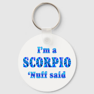 Scorpio Zodiac Sign Schlüsselanhänger