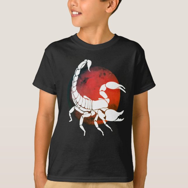 Scorpio Zodiac Sign T-Shirt (Vorderseite)